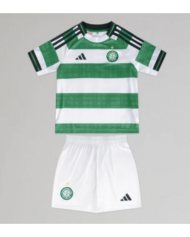 Billige Fotballdrakt Celtic Replika Hjemmedraktsett Barn 2025-26 Kortermet (med bukser)